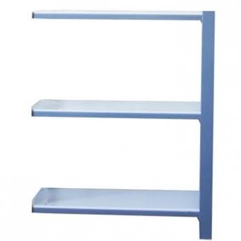Estantería Simon Rack Officlick 3/400 Madera Gris/Blanco, 1000x900x400 mm, 3 Alturas, Estilo Industrial