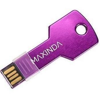 8GB/16GB/32GB/64GB USB LLave Pen Drive/Memoria USB/Flash Drive/Memory Stick en forma de llave de metal, Medidas: 5.7 x 2cm x 2mm