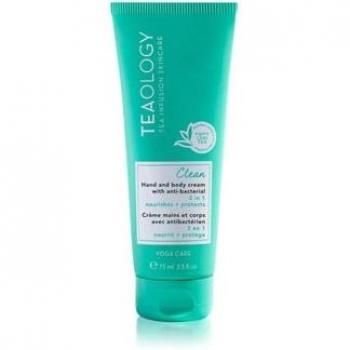 Teaology Yoga Care Clean Anti-Bacterial Hand and Body Cream 2-in-1
