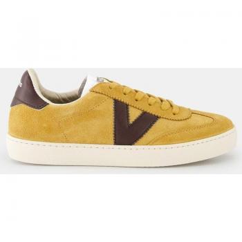 Zapatilla Victoria Basket Berlin Camel Mujer Cuero Talla 36