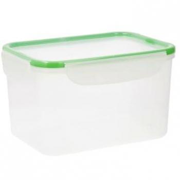 Fiambrera Quid Greenery 2,8 L Transparente Plástico (Pack de 4 Unidades)