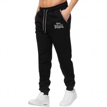 Lonsdale Men's Two Tones Regular Fit Jogging Pants - Black