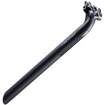Ritchey Tija de sillín de Bicicleta de Carbono de 1 Perno WCS - 27,2 mm, 350 mm, Carbono, para Bicicleta de montaña, Carretera, ciclocross, Grava y Aventuras