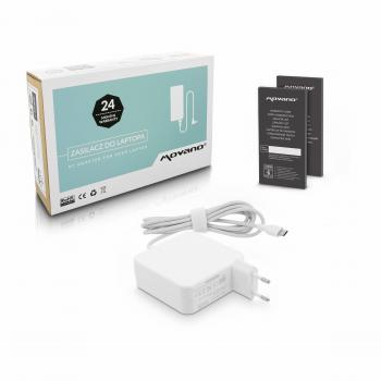 Cargador USB-C 65W Movano para Portátiles Asus, Dell, HP, Lenovo y Samsung