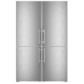 Liebherr XCCsd 5250 Side by Side Refrigerator with EasyFresh and NoFrost, Cyclic Cooling + NoFrost Freezer, 1.85m, Stainless Steel