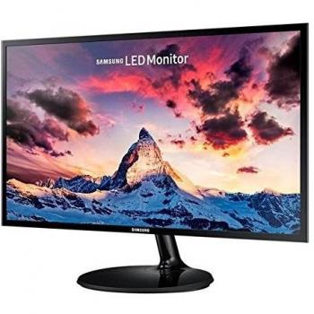 Samsung S24F350 - Monitor de 24, Full HD, 1920x1080, LED, 4ms, 250 cd/m², 1000:1, 16:9, 178°, Base Redonda, color Negro