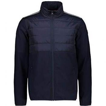 CMP Chaqueta híbrida de cuello alto para hombre azul oscuro 54