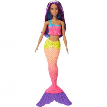 Barbie Dreamtopia Sirenas Arcoiris con Pelo Lila Brillante