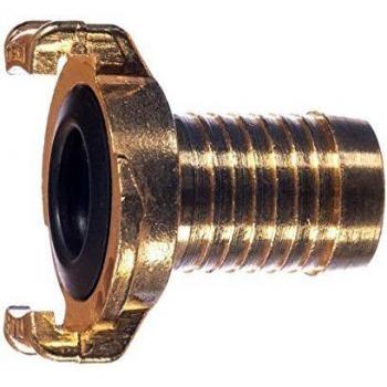 Conector de Manguera GEKA Plus 19 mm, Acero Inoxidable y Latón, Rápido y Seguro