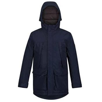 Chaqueta impermeable para niños Regatta Paddrick Parka Azul Marino (3-4 años)