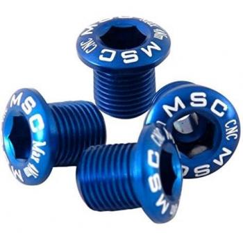 Msc M8X8MSCA4 - Kit tornillos platos m8x8/85 alu7075t6 4 unidades