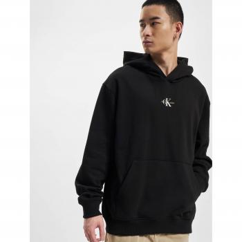 Calvin Klein Men's Black Logo Hoodie - Size M