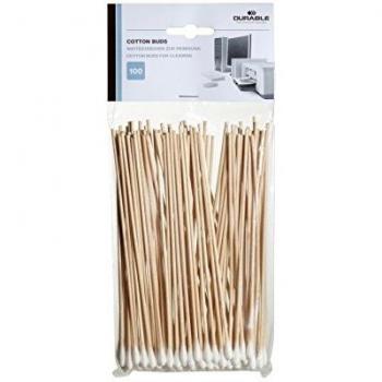 Bastoncillos de Algodón Extra Largos Biodegradables - Pack de 100