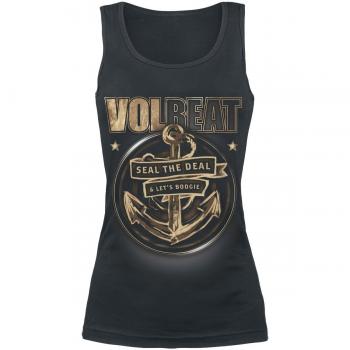 Volbeat Anchor Top Mujer Negro