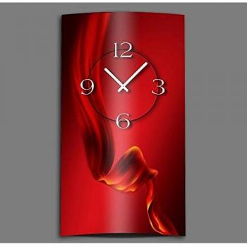Reloj de Pared Digital Diseño Abstracto 3D Dixtime 3D-0079 en Aluminio Dibond Silencioso