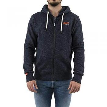Superdry Sudadera Classic Ziphood Marino Hombre M Marino