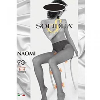 Collant Transparente Solidea Naomi 70 Denier Compresión 12-15 mmHg Piedra Talla 2M