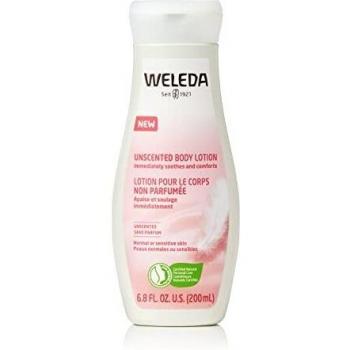 WELEDA Loción corporal sensible, sin alcohol, sin fragancias, para el cuidado de la piel sensible propensa a la irritación