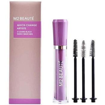 M2 BEAUTÉ Ultimate Eye Enhancer Mascara, 0.4g & Black Nano Mascara, 6ml Duo