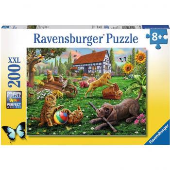 Puzzle Ravensburger XXL Exploradores con 4 Patas - 200 Piezas para Niños