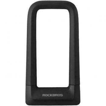 Candado Antivol Rockbros para Bicicleta - Negro - Unisex - Uso Recreativo