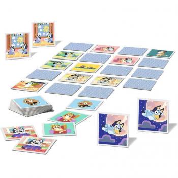 Juego de Memoria Ravensburger Bluey - Clásico Educativo para 2-8 Jugadores a partir de 3 Años, 64 Tarjetas