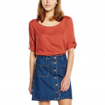 ONLY 15101593-Camiseta de manga larga  Mujer    Rot