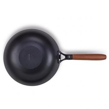 Wok Antiadherente Mandala 28 cm Beka - Negro - Compatible con Inducción