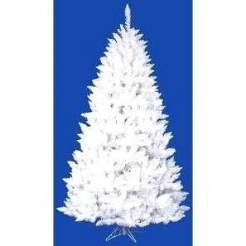 Vickerman 18424 228,6 cm x 132,08 cm - brillo blanco de abeto de Navidad