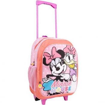 Mochila con Ruedas Minnie Mouse Disney 41cm Rosa - Cerdá