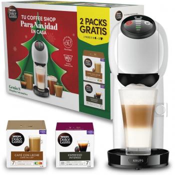 Cafetera de cápsulas Krups Genio S 1500W 15 Bares + 2 paquetes de cápsulas Nescafé Dolce Gusto