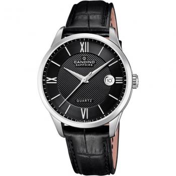 Reloj Candino C4707/C Couple de piel negro