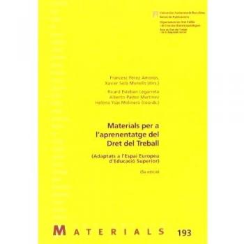 Materials Per A L'Aprenentatge Del Dret Del Treball