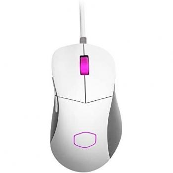 Cooler Master MM730 RGB-LED Ratón Ultraligero para Gaming con Cable 48g - Sensor Óptico 16K DPI PMW3389, Switches Ópticos 70 Millones de Clics, MasterPlus+