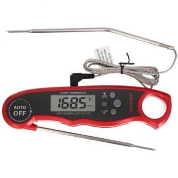 Termómetro de cocina Levenhuk Wezzer Cook MT50 con pantalla digital y sonda de acero inoxidable
