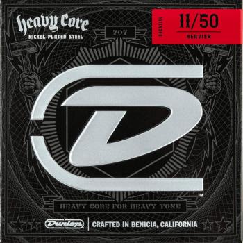 Dunlop DHCN1150 Heavier Core 11-50 Electric Guitar Strings