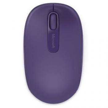 Microsoft U7Z-00043 Wireless Mobile Mouse 1850, Ambidextro, Óptico, RF Inalámbrico, 1000 DPI, Púrpura