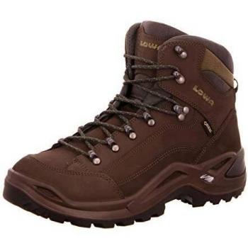 Botas de Senderismo Lowa Renegade GTX Mid para Hombre, color Marrón, Talla 46.5