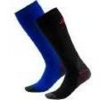 McKINLEY Rob 2Pack Calcetín, Hombre, Azul y Negro, 39-41