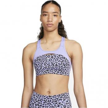 Sujetador Deportivo Nike Dri-FIT Swoosh Azul