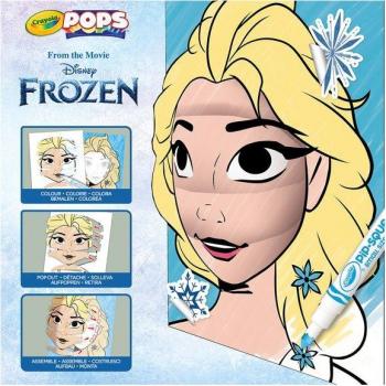 Set de actividades 3D Pops Disney Frozen Crayola - Incluye varios modelos, colores vibrantes, materiales seguros para niños, fomenta la creatividad y habilidades motoras