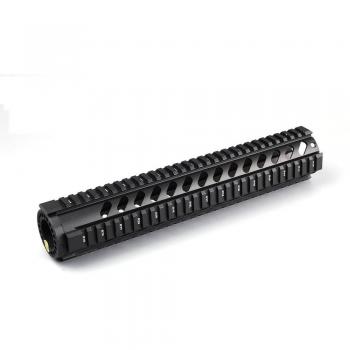 Generic táctico 12 pulgadas libre flotación Quad Picatinny Handguard ajuste para 20 mm Picatinny Rails