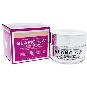 Glamglow Glowstarter Mega Illuminating Moisturizer - Nude Glow, Beige, Té Verde, 50 Mililitro
