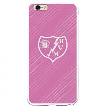 Funda Oficial TPU Mate Rayo Vallecano Escudo Rosa para iPhone 6S Plus