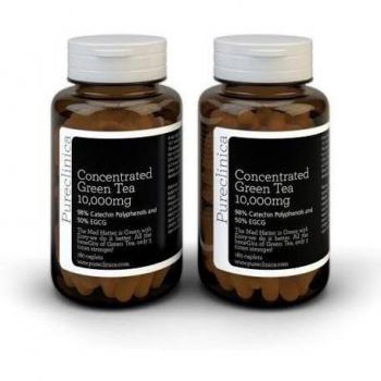 Pureclinica High Potency Green Tea 10,000mg 6 months supply. Lose weight, improve health, burn fat and
