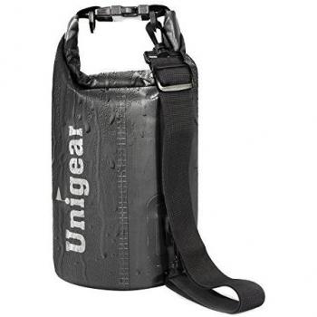Bolsa Seca Unigear Bolsas Estancas 2L~40L + Funda De Movíl Táctil Sensible, Mochila Bolsa Impermeable Correa Ajustable Ligero Portátil Flotante Acuáticos Dry Bag Para Camping Kayak Rafting Piscina Playa Pesca Natación Barco Esquí