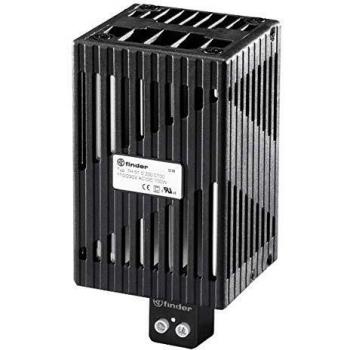 Calentador de armario Finder 100W, alimentación 110-230V AC/DC, dimensiones 218x63x70 mm