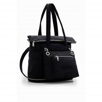Desigual - Mochila Voyager XL multiposición con bandolera adicional