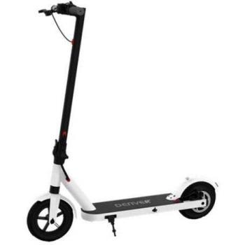 Denver SCO-85350 White Scooter Eléctrico de 8.5'' con Estructura de Aluminio, Motor 350 W, Blanco