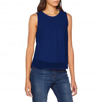 Vero Moda Vmbille SL Top, Camiseta sin Mangas para Mujer, Azul